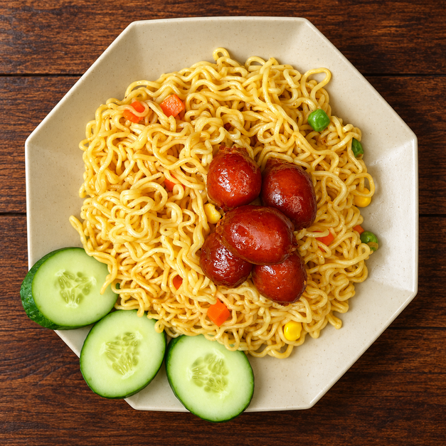 Mì trộn hồ lô